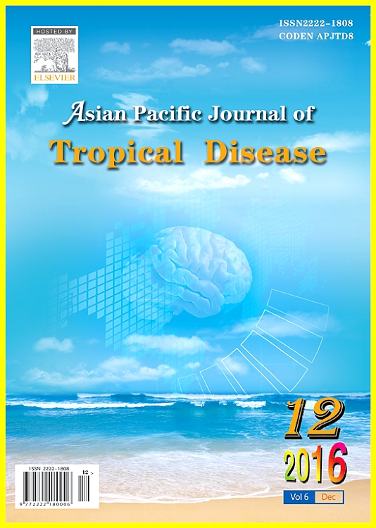 Go to journal home page - Asian Pacific Journal of Tropical Disease
